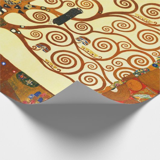 Gustav Klimt The Tree of Life Fine Art Cadeaupapier (Hoek)