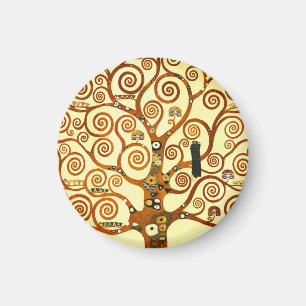 Gustav Klimt The Tree of Life Fine Art Magneet