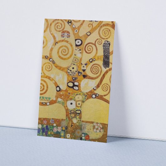 Gustav Klimt Tree of Life Art Nouveau Visitekaartje