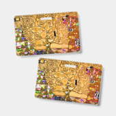 Gustav Klimt Tree of Life Badge (Voor- en achterkant)