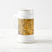 Gustav Klimt Tree of Life Bierpul (Voorkant links)