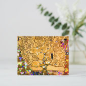 Gustav Klimt Tree of Life Briefkaart (Staand voorkant)