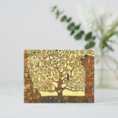 Gustav Klimt Tree of Life Briefkaart (Staand voorkant)