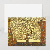 Gustav Klimt Tree of Life Briefkaart (Voorkant / Achterkant)