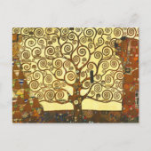 Gustav Klimt Tree of Life Briefkaart (Voorkant)