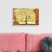Gustav Klimt Tree of Life Canvas Afdruk (Insitu (Woonkamer))