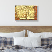 Gustav Klimt Tree of Life Canvas Afdruk (Insitu (Slaapkamer))