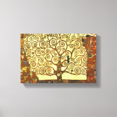 Gustav Klimt Tree of Life Canvas Afdruk (Voorkant)