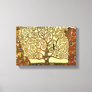 Gustav Klimt Tree of Life Canvas Afdruk