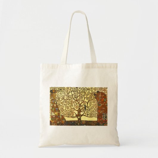 Gustav Klimt Tree of Life Canvas tas (Voorkant)