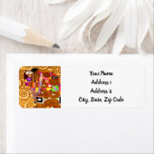 Gustav Klimt Tree of Life Etiket (Insitu)