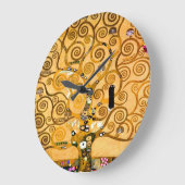 Gustav Klimt Tree of Life Grote Klok (Hoek)