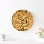 Gustav Klimt Tree of Life Grote Klok (Huis)