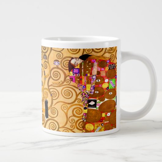 Gustav Klimt Tree of Life Grote Koffiekop (Rechts)