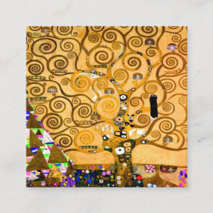 Gustav Klimt Tree of Life Informatiekaartje