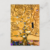 Gustav Klimt Tree of Life Informatiekaartje (Voorkant)