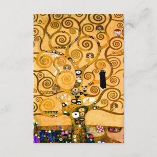 Gustav Klimt Tree of Life Informatiekaartje
