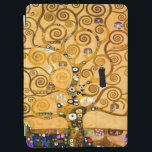 Gustav Klimt Tree of Life iPad Air Cover<br><div class="desc">iPad-bedekking met Gustav Klimt's muurschildering De boom of Life,  de Stoclet Frieze (1905-1911). Het bestaat uit drie mozaïeken: De verwachting,  Knight en de Embrace. Een mooie vrouw,  een gouden boom,  en twee geliefden in een omhelzing zijn afgebeeld. Een prachtig cadeau voor fans van Art Nouveau en Oostenrijkse kunst.</div>