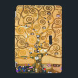 Gustav Klimt Tree of Life iPad Mini Cover<br><div class="desc">iPad-bedekking met Gustav Klimt's muurschildering De boom of Life,  de Stoclet Frieze (1905-1911). Het bestaat uit drie mozaïeken: De verwachting,  Knight en de Embrace. Een mooie vrouw,  een gouden boom,  en twee geliefden in een omhelzing zijn afgebeeld. Een prachtig cadeau voor fans van Art Nouveau en Oostenrijkse kunst.</div>