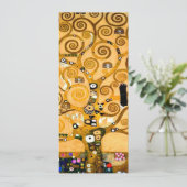 Gustav Klimt Tree of Life Kaart (Staand voorkant)
