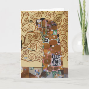 Gustav Klimt Tree Of Life Kaart