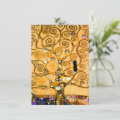 Gustav Klimt Tree of Life Kaart (Staand voorkant)