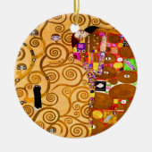 Gustav Klimt Tree of Life Keramisch Ornament (Voorkant)