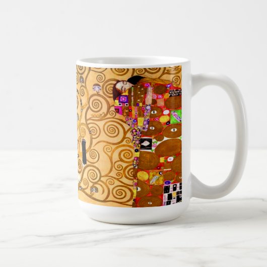 Gustav Klimt Tree of Life Koffiemok (Rechts)