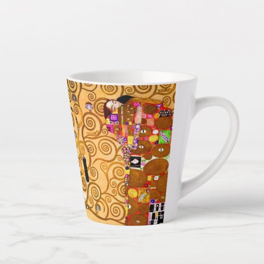 Gustav Klimt Tree of Life Latte Mok (Rechts)