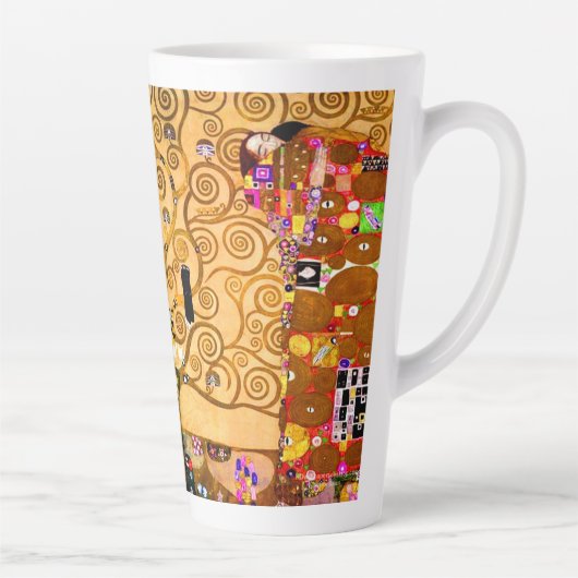 Gustav Klimt Tree of Life Latte Mok (Rechts)