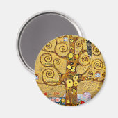 Gustav Klimt , “ Tree of life ” Magneet (Voorkant / Achterkant)