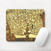 Gustav Klimt Tree of Life Muismat (Met muis)