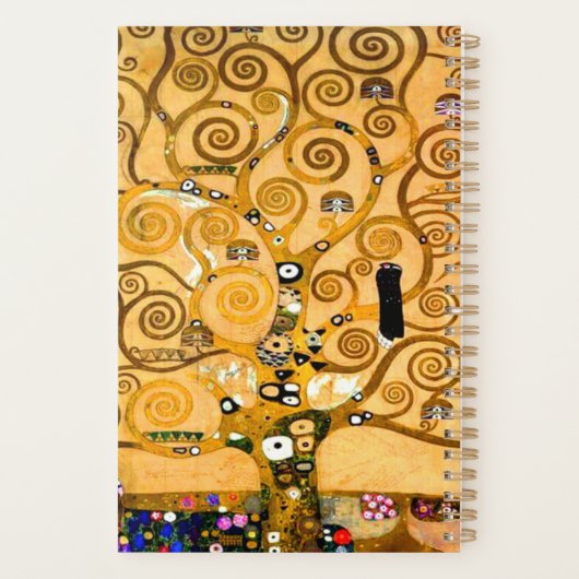 Gustav Klimt Tree of Life Planner (Achterkant)