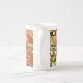 Gustav Klimt Tree of Life Porselein Kop (Achterkant)