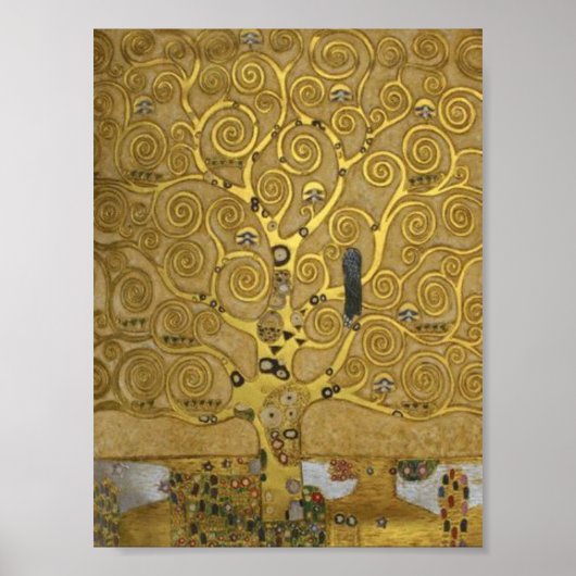 Gustav Klimt Tree of Life Poster (Voorkant)