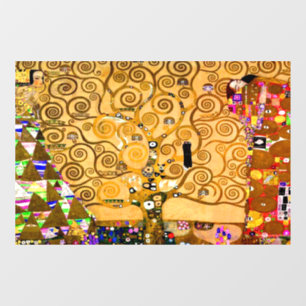 Gustav Klimt Tree of Life Raamsticker