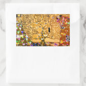 Gustav Klimt Tree of Life Rechthoekige Sticker (Tas)