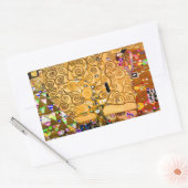 Gustav Klimt Tree of Life Rechthoekige Sticker (Envelop)