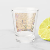 Gustav Klimt Tree of Life Shot Glas (Achterkant)