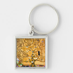 Gustav Klimt Tree of Life Sleutelhanger