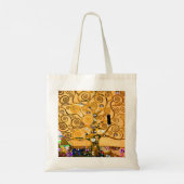 Gustav Klimt Tree of Life Tote Bag (Achterkant)