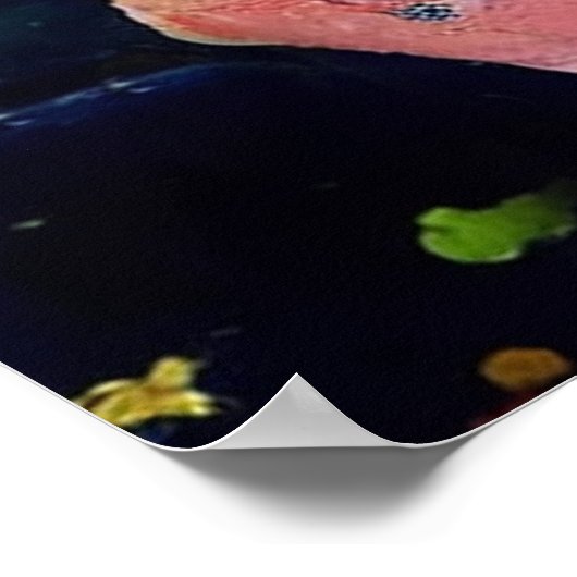 Gustav Klimt Tuin Kat Poster (Hoek)