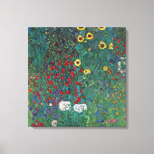 Gustav Klimt - Tuin met Crucifix 2 lg Canvas Afdruk (Voorkant)