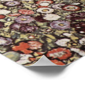 Gustav Klimt - Tuin met roosters Poster (Hoek)