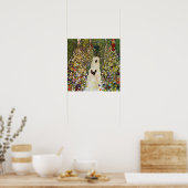 Gustav Klimt - Tuin pad met kippen Poster (Keuken)
