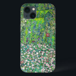 Gustav Klimt - Tuinbouwlandschap en heuvel Case-Mate iPhone Case<br><div class="desc">Tuinbouwlandschap met een heuvel - Gustav Klimt,  Oil on Canvas,  1916</div>
