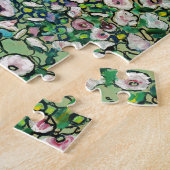 Gustav Klimt - Tuinbouwlandschap en heuvel Legpuzzel (Zijkant)