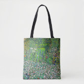Gustav Klimt - Tuinbouwlandschap en heuvel Tote Bag (Voorkant)