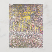 Gustav Klimt - Tuinbouwlandschap met heuveltop Briefkaart (Voorkant)