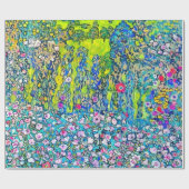 Gustav Klimt - tuinbouwlandschap met Hillto Cadeaupapier (Vlak)